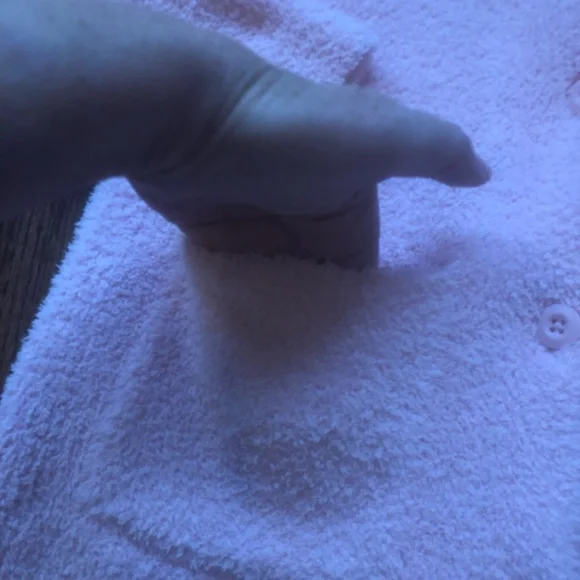 Hanna Andersson Pink Marshmallow Cardigan Size 10 - Picture 4 of 6